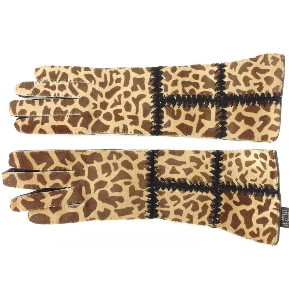 Prada Animal Print Women's Gloves - Picture 3 of 8